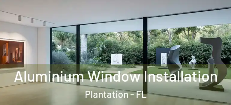  Aluminium Window Installation Plantation - FL