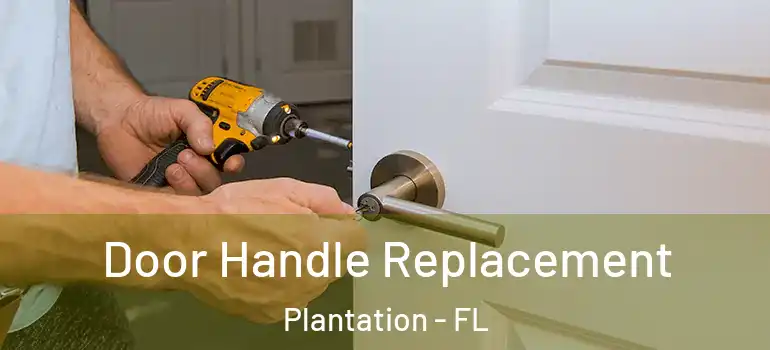  Door Handle Replacement Plantation - FL