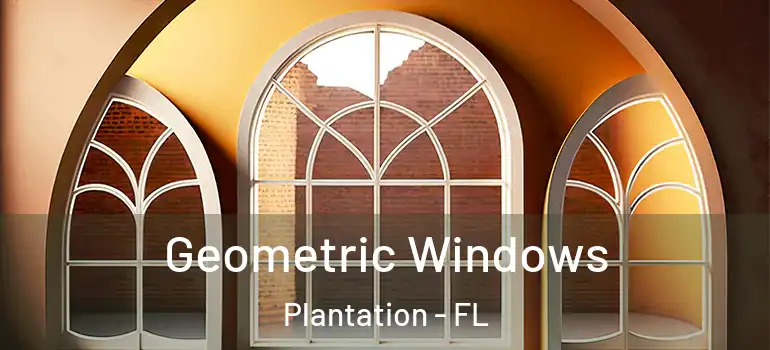  Geometric Windows Plantation - FL