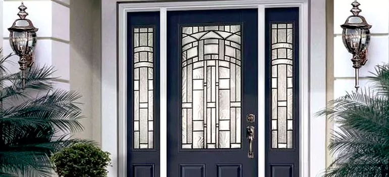 Stained Glass Door Panels in Plantation, FL