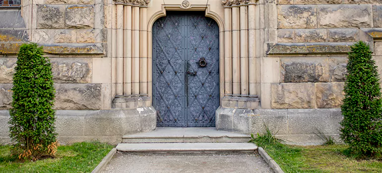 Traditional Double Front Doors in Plantation, FL