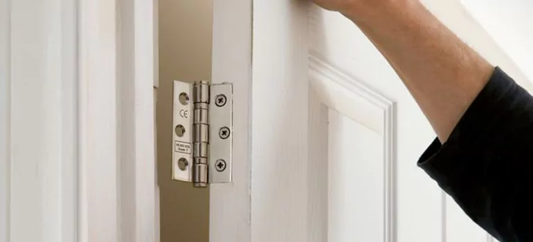 Bathroom Stall Door Hinge Repair in Plantation, FL