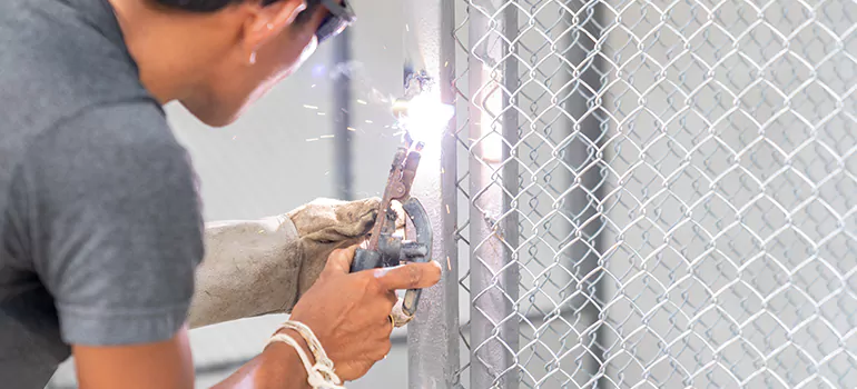 Commercial Mesh Door Repair in Plantation, FL