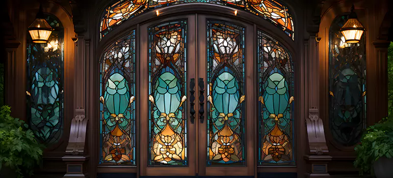 Wrought Iron Storm Door in Plantation, FL