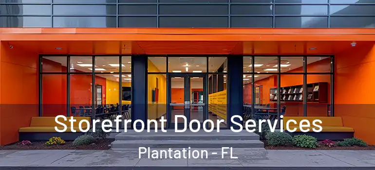  Storefront Door Services Plantation - FL