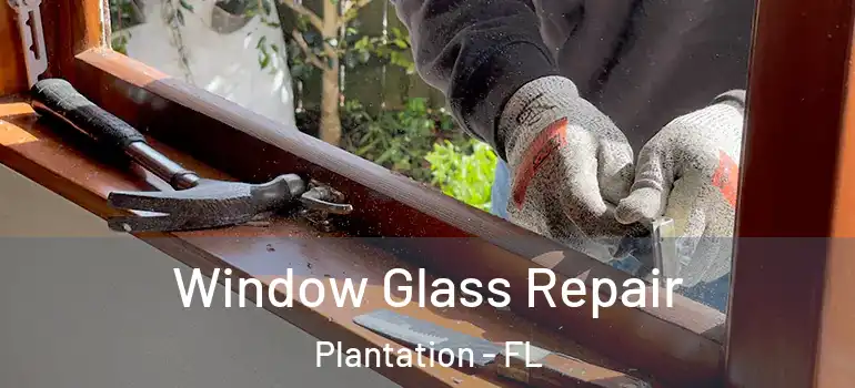  Window Glass Repair Plantation - FL