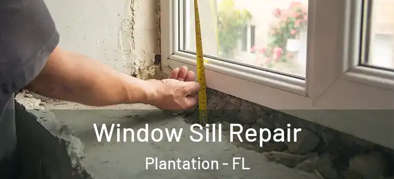  Window Sill Repair Plantation - FL