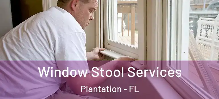  Window Stool Services Plantation - FL