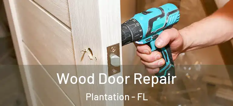  Wood Door Repair Plantation - FL