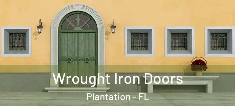  Wrought Iron Doors Plantation - FL